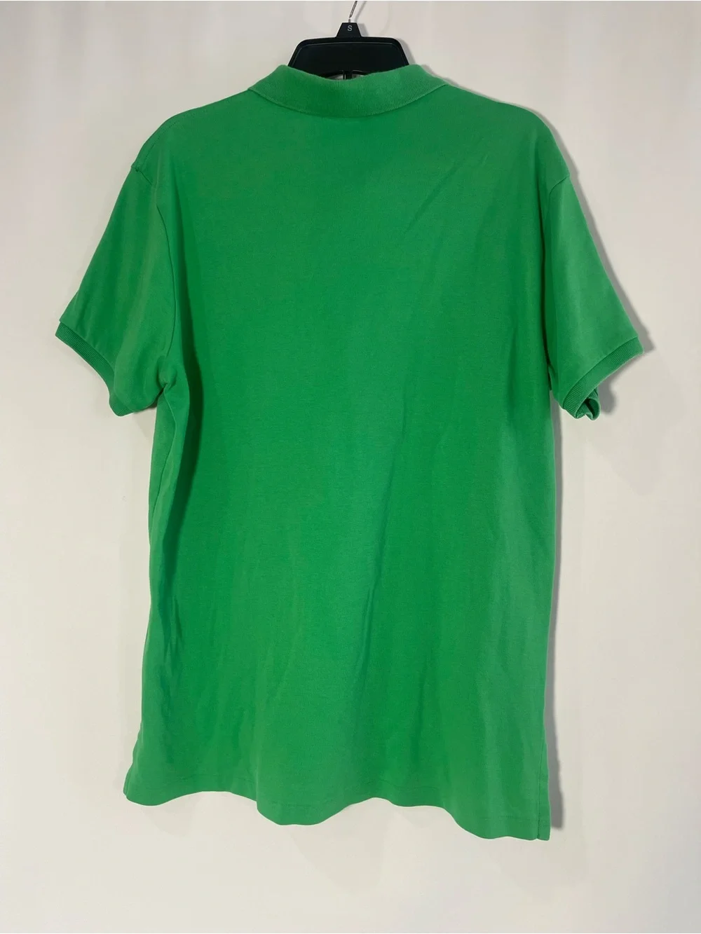 Polo Ralph Lauren Men’s Large Green Polo Shirt Pink Logo Preppy Golf Casual